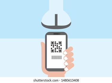 Qr code payment online shopping 