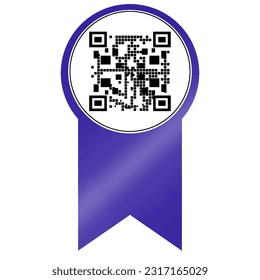 Pago de código QR, compra en línea, concepto de tecnología sin efectivo. pasos de exploración de código QR en smartphone, plantilla de infografía de código de respuesta, ilustración de vector de icono.