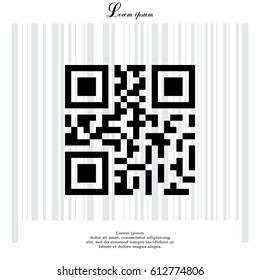 QR code sample for smartphone scanning