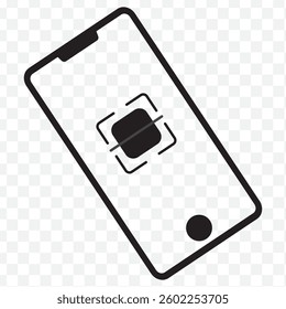 QR code scan, Barcode Scan and Face Recognition icon set. Mobile Scan vector icons. Scanning of Codes and Objects. Check Code icons. EPS 10.