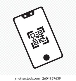 QR code scan, Barcode Scan and Face Recognition icon set. Mobile Scan vector icons. Scanning of Codes and Objects. Check Code icons. EPS10