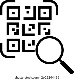 QR Code Scan Set. Scan me text. Smartphone usage. barcode sign. payment and identification. Simple digital scanning 