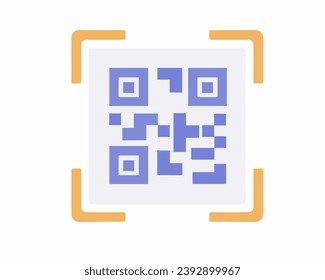 QR code scan for smartphone QR code for all payments, cashless payment and phone