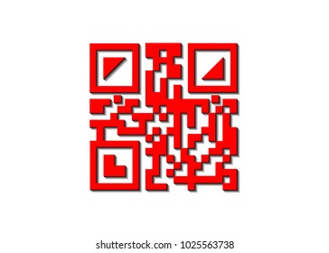 QR code for Scanning , Barcode icon isolated. Modern simple flat bar code sign. Marketing, internet concept. Trendy vector buy market mark symbol for website design, mobile app. Logo barcod isolated
