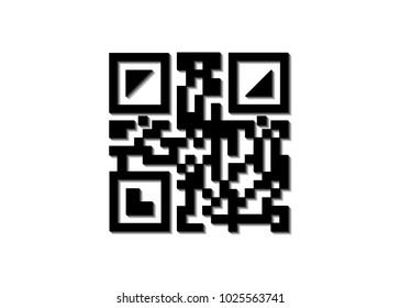 QR code for Scanning , Barcode icon isolated. Modern simple flat bar code sign. Marketing, internet concept. Trendy vector buy market mark symbol for website design, mobile app. Logo barcod isolated