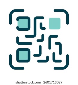 A QR code for scanning and linking to content