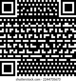 QR-Code zum Scannen von Smartphones auf weißem Hintergrund. Qr-Code-Scan-Informationen Symbol. Barcodes einzeln auf weißem Hintergrund.