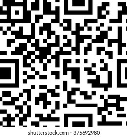 QR code seamless pattern