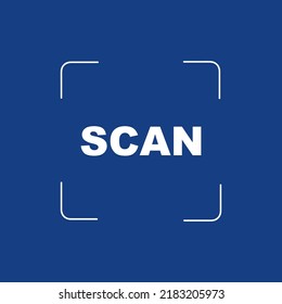 QR code for smartphone. Inscription scan me with smartphone icon. Qr code for payment. Vector illustration