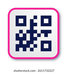 Qr code sticker vector modern style