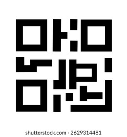 Qr code vector. Hand scanning Qr code with smartphone illustration. Barcodes with text scan me. Marketing and electronic commerce. Poster or banner for website. Flat vector
