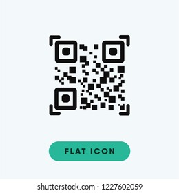 Qr code vector icon