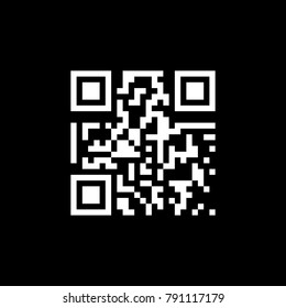 QR code vector icon