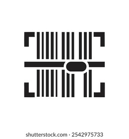 QR code vector Icon on white background