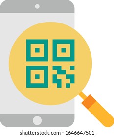 Qr - Ecommerce icon set. High quality flat vector illustration for website and mobile application.