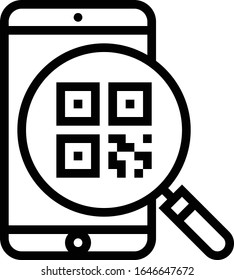 Juego de iconos Qr - Ecommerce. Ilustración vectorial de alto nivel para aplicaciones web y móviles.