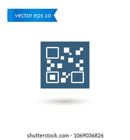 QR icon. sign design. Vector EPS 10.
