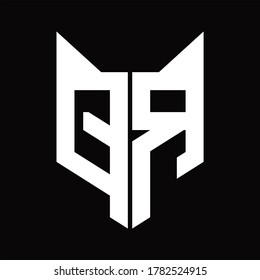 QR-Logo-Monogramm mit Fotopapierform