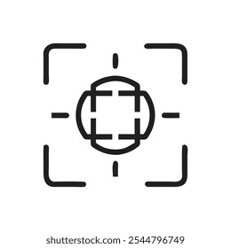 Qrcode Scanner Icon on white background
