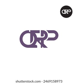 QRP Logo Letter Monogram Design