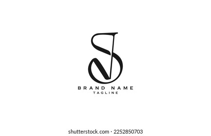 QSV, QS, SQ, Resumen diseño inicial de logotipo en letra monográfica