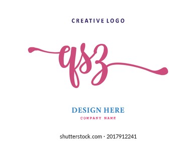 QSZ lettering logo is simple, easy to understand and authoritative