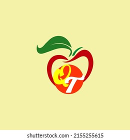 QT Fresh Fruit Logo Royalty Free Vectors, And Stock Illustration for company