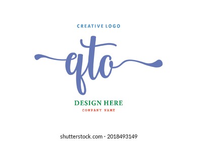 QTO lettering logo is simple, easy to understand and authoritative