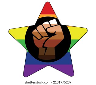 QTPOC, QPOC lgbt flag. for people who are non-Caucasian meaning  includes Black, Latinx, Asian, Indigenous and other communities