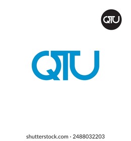 QTU Logo Letter Monogram Design