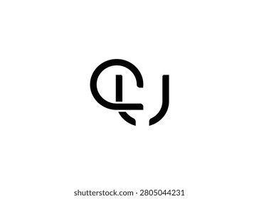 QU creative modern lettermark logo for modern branding and corporate identity design