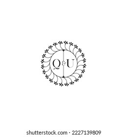 QU wedding concept floral in high quality professional design that will print well across any print media