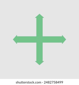  quad arrow new design vector