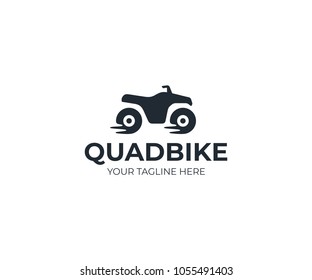 Quad Bike Logo Template Atv Vector Stock Vector (Royalty Free ...