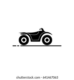 Quad bike vector icon