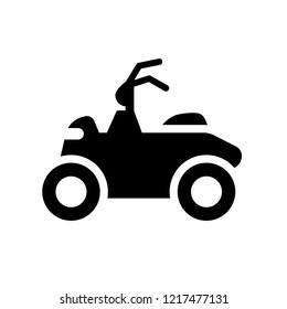 Quad icon. Trendy Quad logo concept on white background from Transportation collection. Suitable for use on web apps, mobile apps and print media.