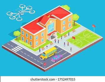 245 Flying school bus Images, Stock Photos & Vectors | Shutterstock