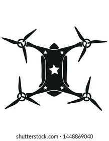 
Quadcopter Icon vector symbol icon
