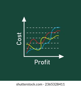 quadrant-Konzeptdiagramm-Logo-Abbildung