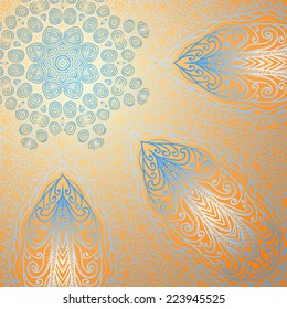 Quadrate bright varicolored pattern for design