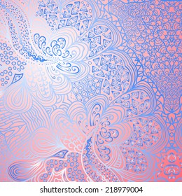 Quadrate multicolored pattern for design