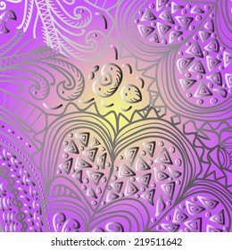 Quadrate multicolored pattern for design