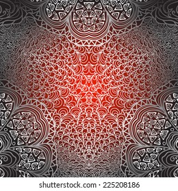 Quadrate red grey pattern for design
