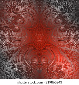 Quadrate red pattern for design