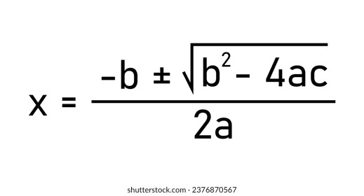 Quadratic equation in standard form and quadratic formula in elementary algebra. Mathematics resources for teachers and students.