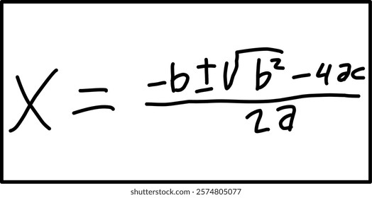 quadratic formula in mathematics lessons