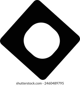 Quadrilateral icon design eps 10