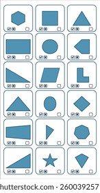 Quadrilaterals Math Vector Geometric Shapes Chart
Description: Educational vector featuring different quadrilaterals for math learning, geometry diagrams, and classroom materials.