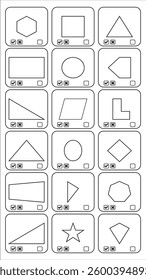 Quadrilaterals Math Vector | Geometric Shapes Chart
Educational vector featuring different quadrilaterals for math learning, geometry diagrams, and classroom materials.
