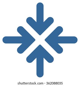 Quadro Collide Arrows Icon